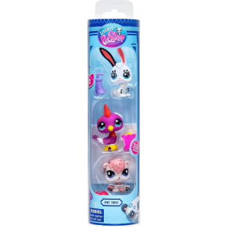 Hahmot Littlest Pet Shop Pet Trio Tube 2