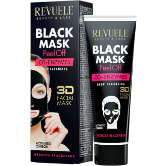 Kasvonaamio Revuele 80 ml Koentsyymi Black mask Peel off