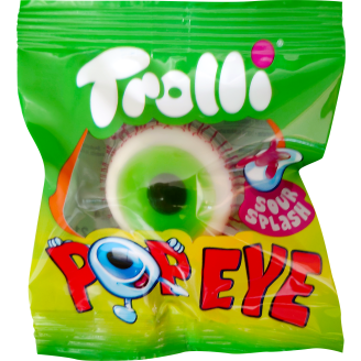 Silmämunakarkki Trolli 18,8 g Pop Eye