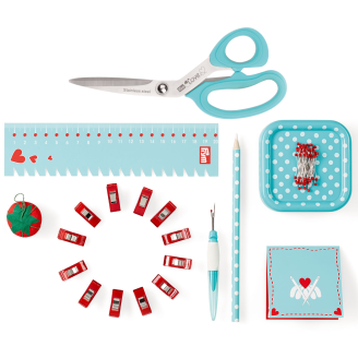 Ompelutarvikesetti Prym turkoosi