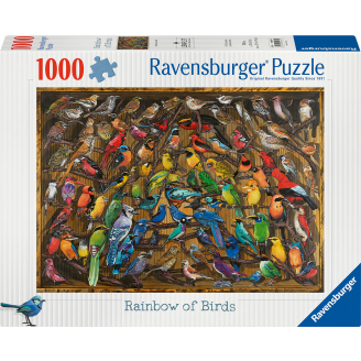palapeli Rainbow of Birds 1000palaa