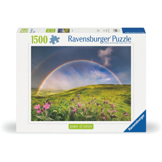 Palapeli Ravensburger 1500 palaa Rainbowscape