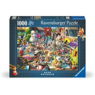 Palapeli Ravensburger 1000 palaa The Dog Walker