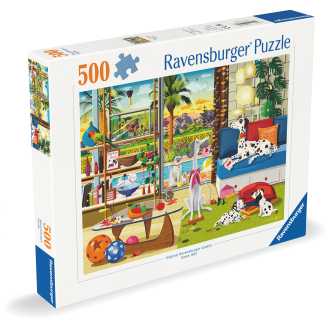 Palapeli Ravensburger 500 palaa Pets of Palm Springs