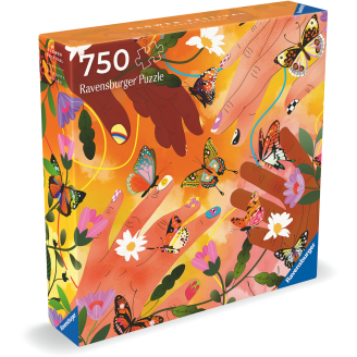 Palapeli Ravensburger 750 palaa Art & Soul Flower Festival