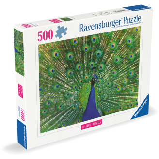 Palapeli Ravensburger 500 palaa Peacock