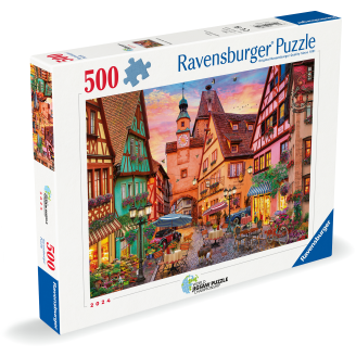 Palapeli Ravensburger 500 palaa Bavarian Romance