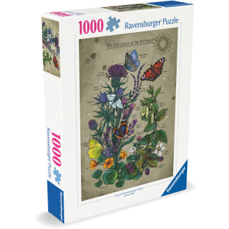 Palapeli Ravensburger 1000 palaa Lifecircle Butterfly