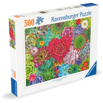 Palapeli Ravensburger 500 palaa Succulent Love