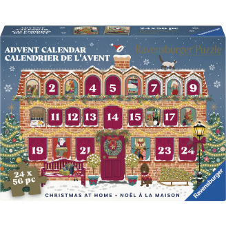 Palapelijoulukalenter Ravensburger 24 x 56 palaa
