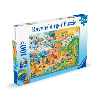 Palapeli Ravensburger 100 palaa Four Seasons Of Fun XXL