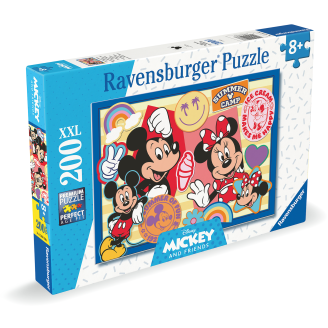 Palapeli Ravensburger 200 palaa Mickey & Minnie's Road Trip!