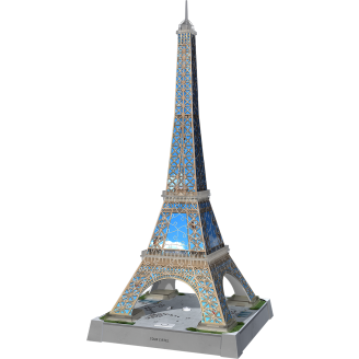 Palapeli Ravensburger 216 palaa Iconics La Tour Eiffel valolla