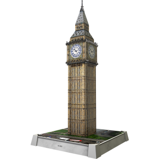 Palapeli Ravensburger 216 palaa Iconics Big Ben valolla
