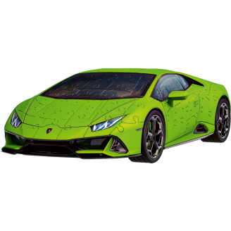 Palapeli Ravensburger 108 palaa Iconics Lamborghini Huracán EVO-Verde