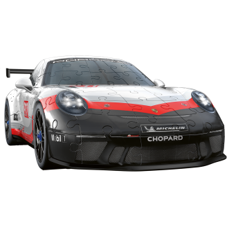 Palapeli Ravensburger 108 palaa Iconics Porsche 911 GT3 Cup