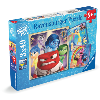 Palapeli Ravensburger 3 x 49 palaa Emotional Adventures