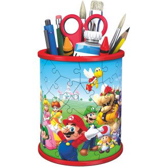 Palapeli Ravensburger 3D Super Mario Pencil Cup 54 palaa