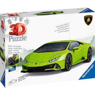 Palapeli Ravensburger 108 palaa 3D Lamborghini Huracán EVO-Verde