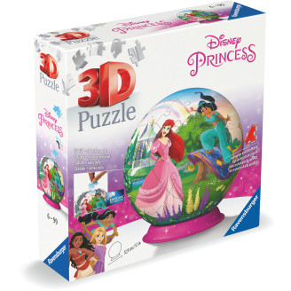 Palapeli Ravensburger 72 palaa Disney Princess 3D Ball