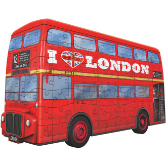 Palapeli Ravensburger 3D London Bus 216 palaa
