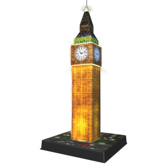 Palapeli Ravensburger 3D Big Ben Night Edition 216 palaa