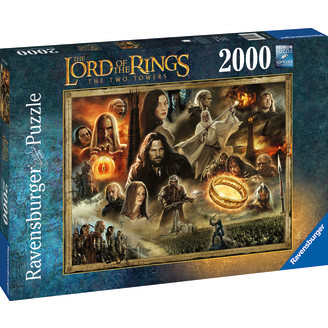Palapeli Ravensburger 2000 palaa Lord Of The Rings The Two Towers