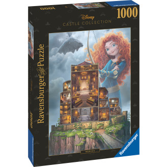 Palapeli Ravensburger 1000 palaa Disney Castles Merida