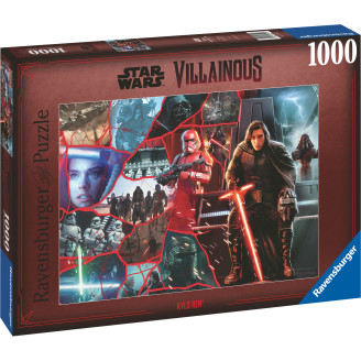 Palapeli Ravensburger Star Wars Villainous Kylo Ren 1000 palaa