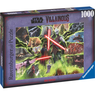 Palapeli Ravensburger Star Wars Villainous Asajj Ventress 1000 palaa