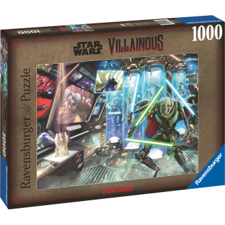 Palapeli Ravensburger Star Wars Villainous General Grievous 1000 palaa