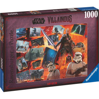 Palapeli Ravensburger Star Wars Villainous Moff Gideon 1000 palaa