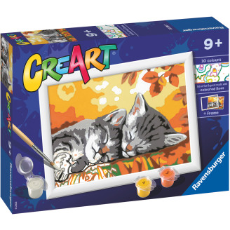 Ravensburger CreArt Autumn Kitties -maalaussetti