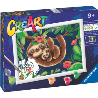 Ravensburger CreArt Sweet Sloths -maalaussetti