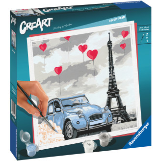 Ravensburger CreArt Lovely Paris -maalaussetti