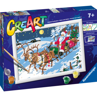 Numeromaalaus Ravensburger CreArt Night Before Christmas