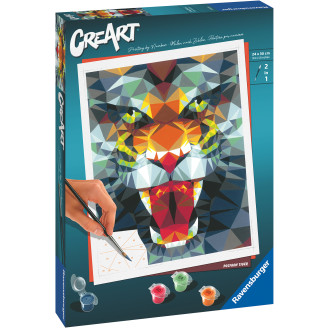 CreArt Polygon Tiger