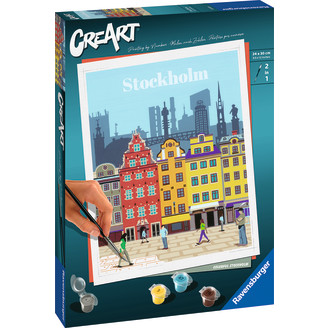 Numeromaalaus Ravensburger CreArt Stockholm