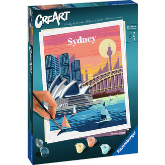 Numeromaalaus Ravensburger CreArt Sydney
