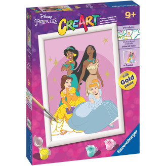Maalaussetti Ravensburger CreArt Disney Princess