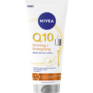 Seerumivartalovoide Nivea 200 ml Q10 Firming + Energizing
