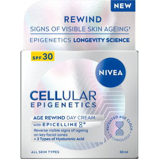 Päivävoide Nivea 50 ml Cellular Epigenetics Age Rewind SK 30