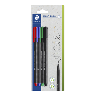 Kuitukärkikynä Staedtler 4 kpl