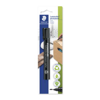 Huopakynä 2,0 mm Staedtler permanent Lumocolor musta