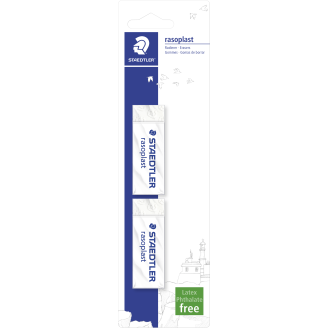 Pyyhekumi Staedtler 2 kpl