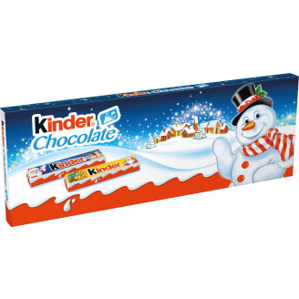 Suklaapatukka Kinder 12 kpl 150 g Chocolate Xmas
