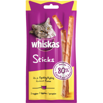 Kissanherkku 3 x 6 g Sticks kana