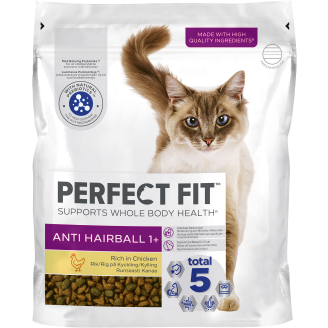 Kissanruoka Perfect Fit 750 g Anti Hairball kana