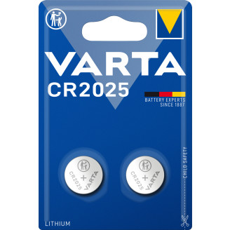 Nappiparisto CR2025 2 kpl