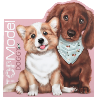 Värityskirja TOPModel Kitty & Doggy, koira